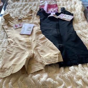 M&D shaper. Mid-thigh length to control your waist and hips. 
Open bust. 2 $150
